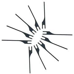 10 Spare needles for Kronos, KLOM, and Brockhage Pick Guns. - UKBumpKeys