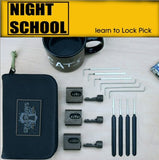 Sparrows Night-School Learn Lock Picking Set + Case - UKBumpKeys